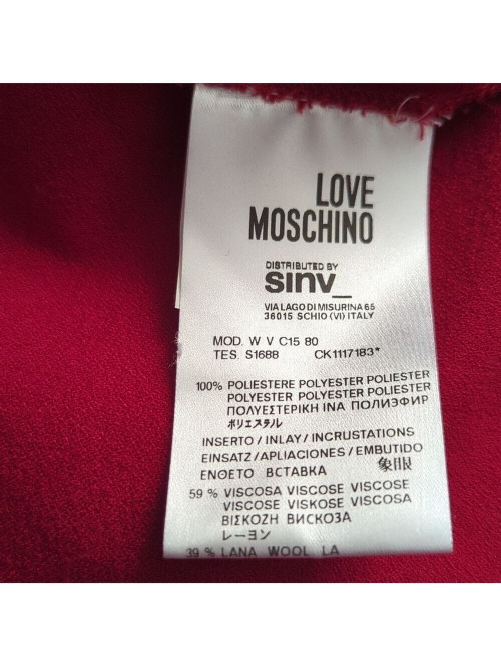 LOVE MOSCHINO DRESS - Picture 13 of 16